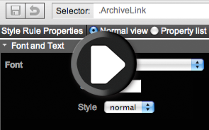Working with Styles